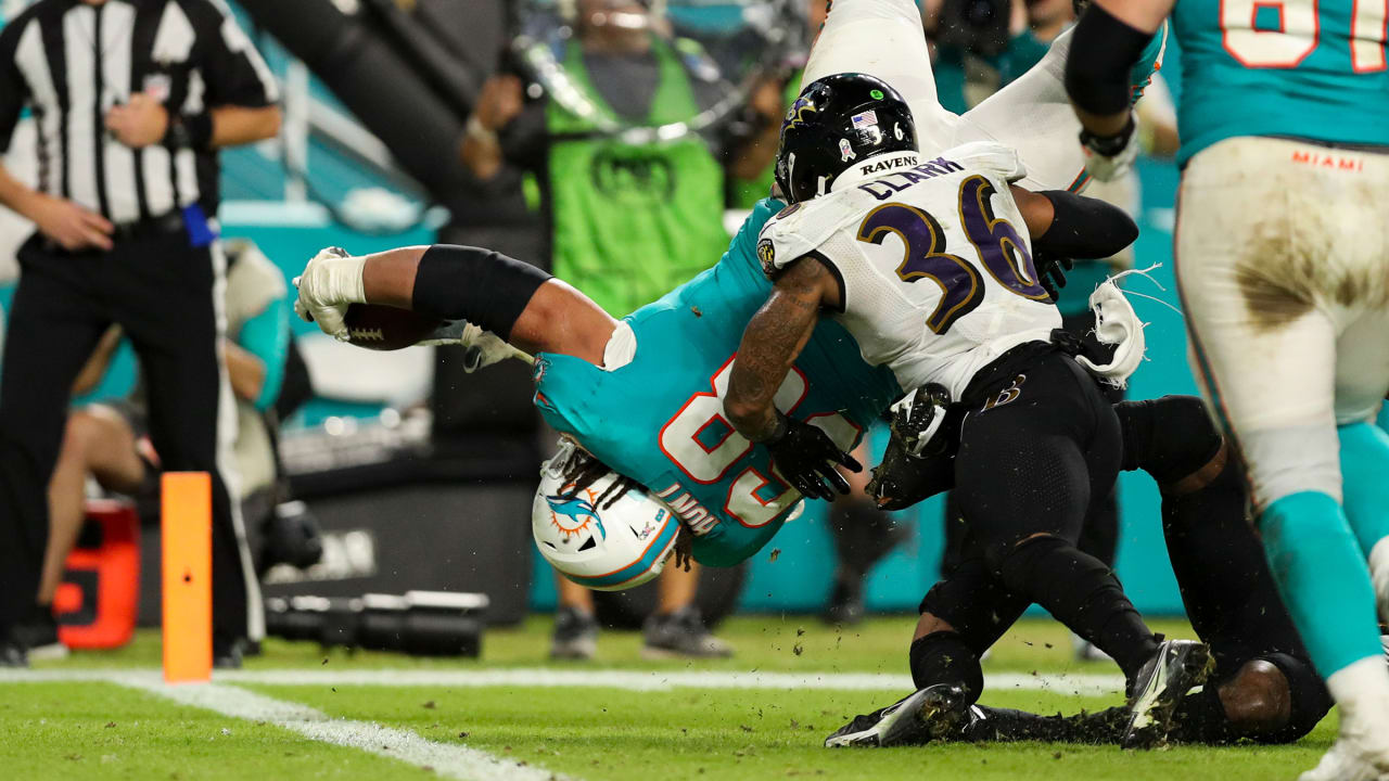 Baltimore Ravens at Miami Dolphins, Week 10, November 11, 2021, Highlights