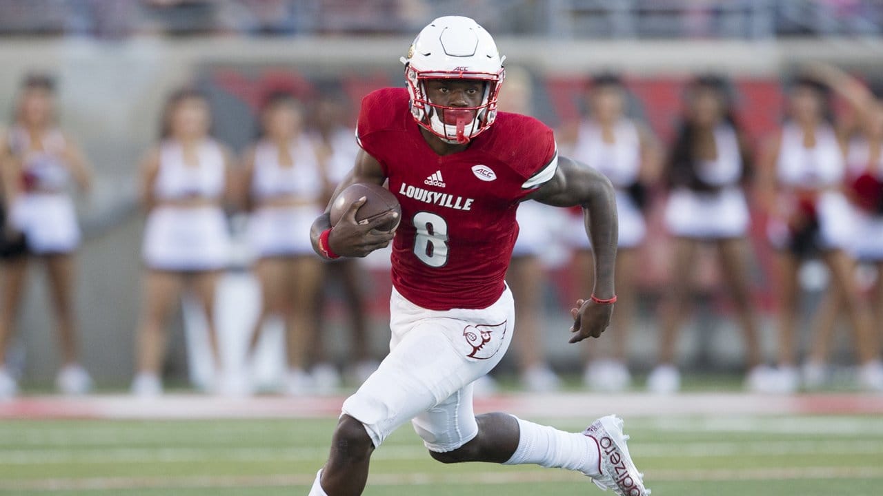 Photos: Lamar Jackson in College
