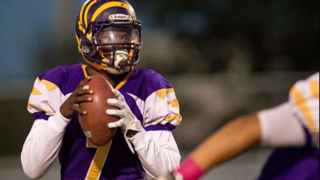 Lamar Jackson last high school game - vs Tyler Huntley & Hallandale vs  Boyton Beach 