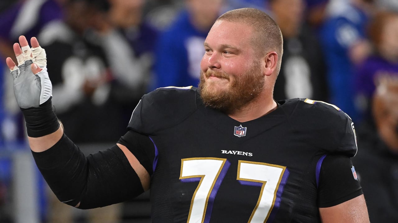 Bradley Bozeman Named Ravens' Nominee for Walter Payton Man of the