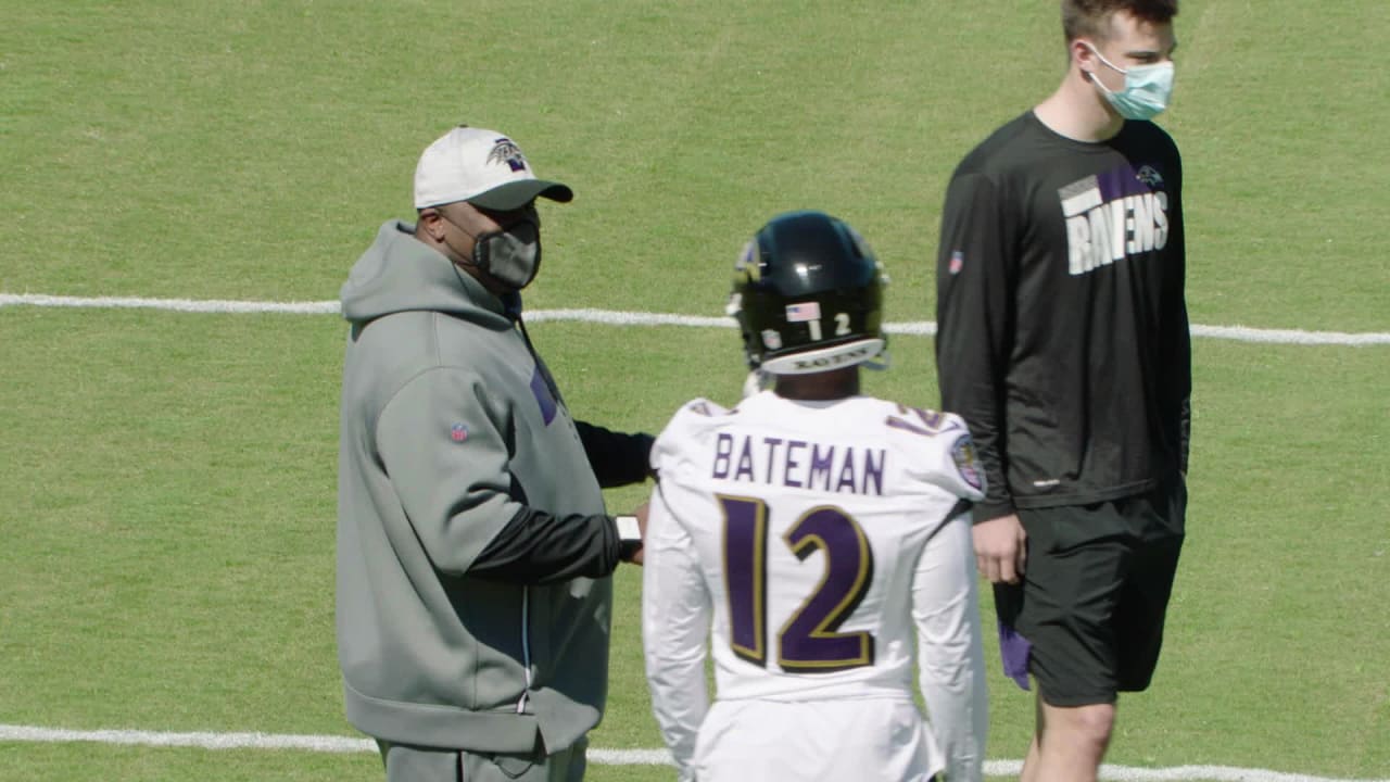 Ravens WR coach Tee Martin shares what he's seen from WR Tylan Wallace