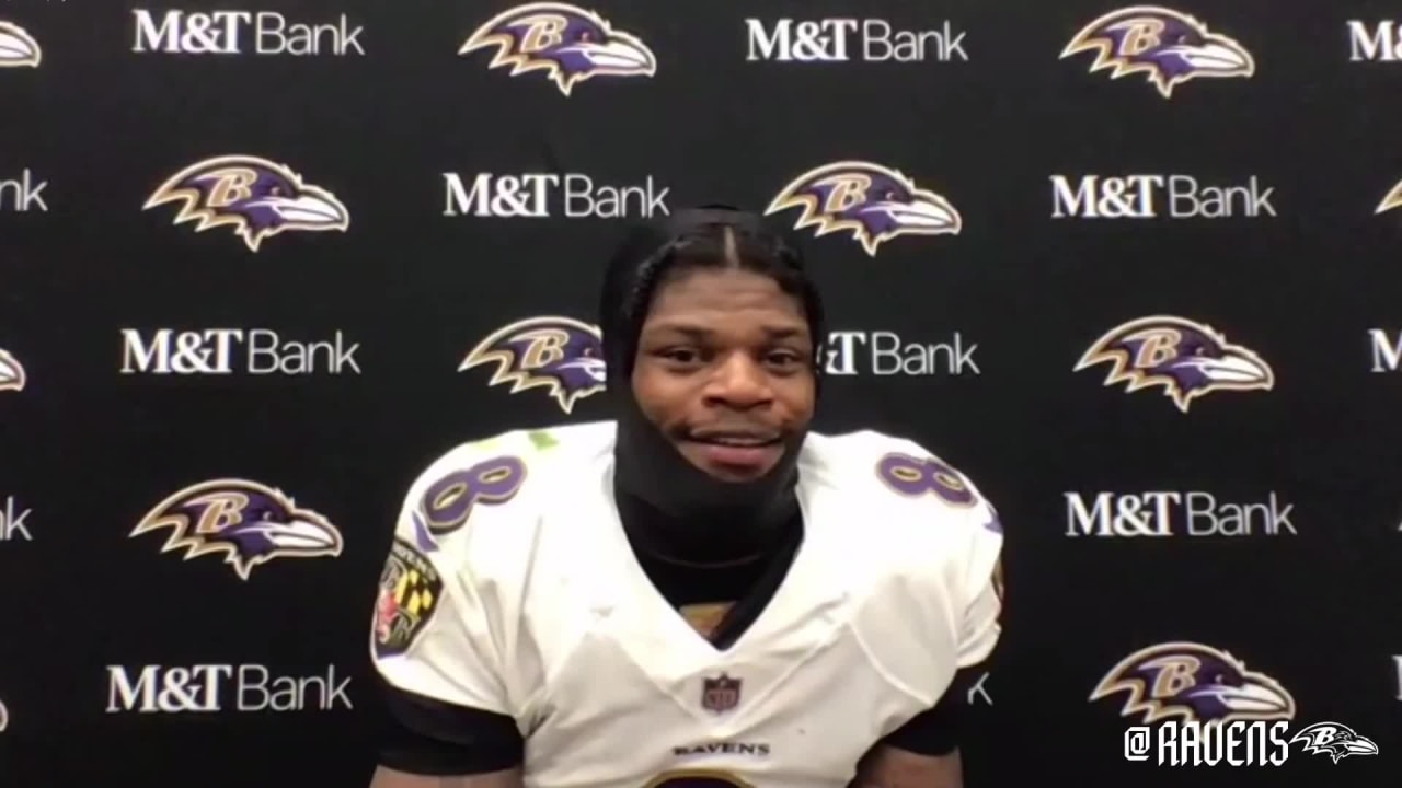 Lamar Jackson Cramps, Comes Back and Saves the Ravens' Season - WSJ