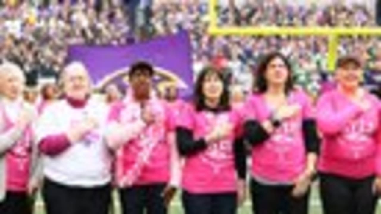 Gillette Stadium Goes Pink for Breast Cancer Awareness