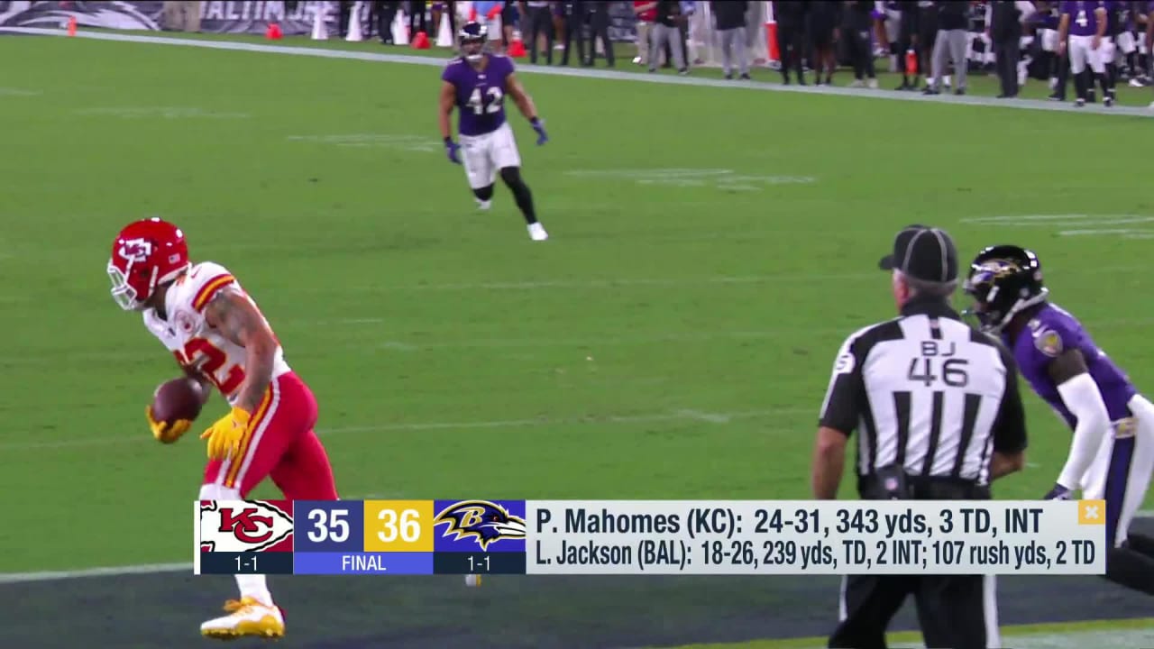 Kyle Brandt recaps the Baltimore Ravens' wild Sunday Night Football win  over the Kansas City Chiefs