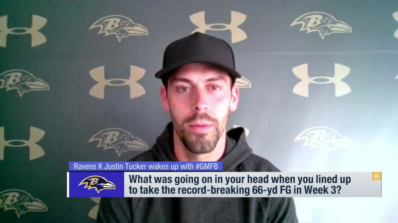 GMFB Justin Tucker Talks About His Mindset on GameWinners