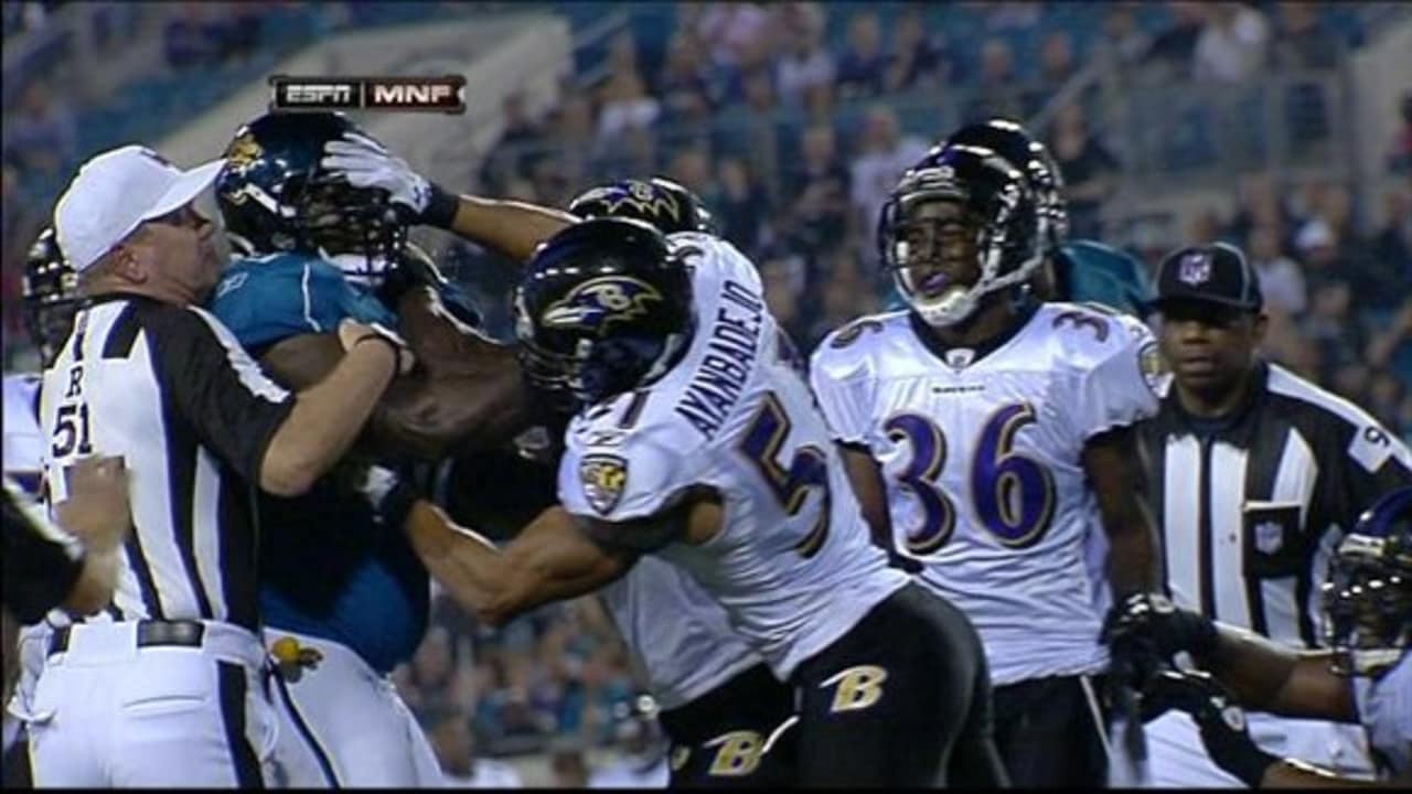 Ravens-Jaguars scuffle