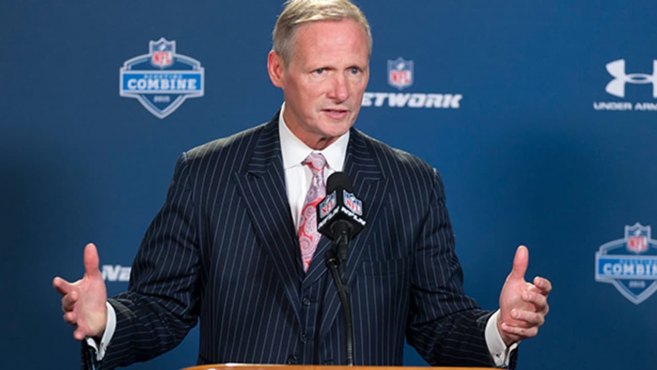 NFL combine: Mike Mayock is still evaluating prospects, now as