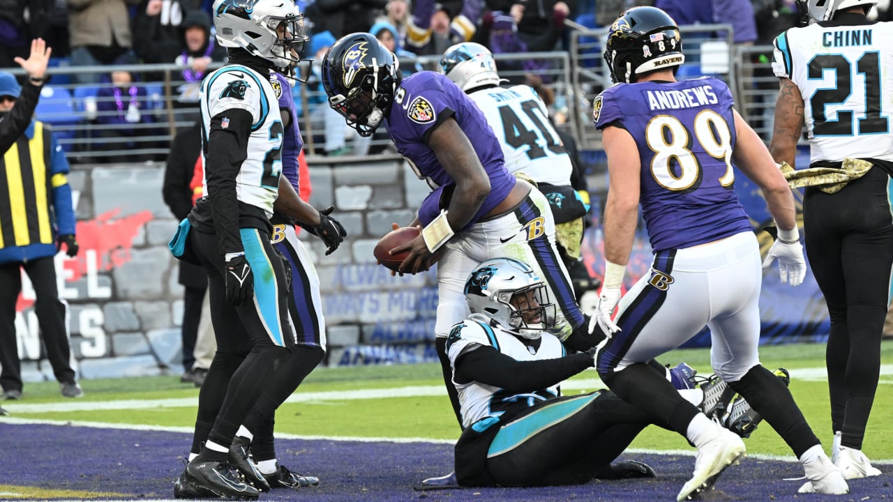 Pay The Man: Lamar Scores Lone TD vs. Panthers