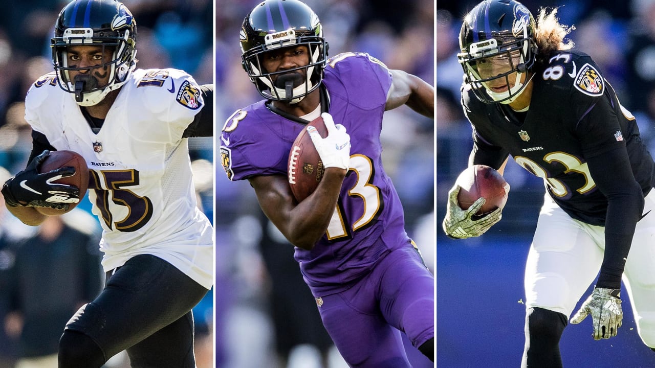 Credit the Ravens for sticking with their young wide receivers