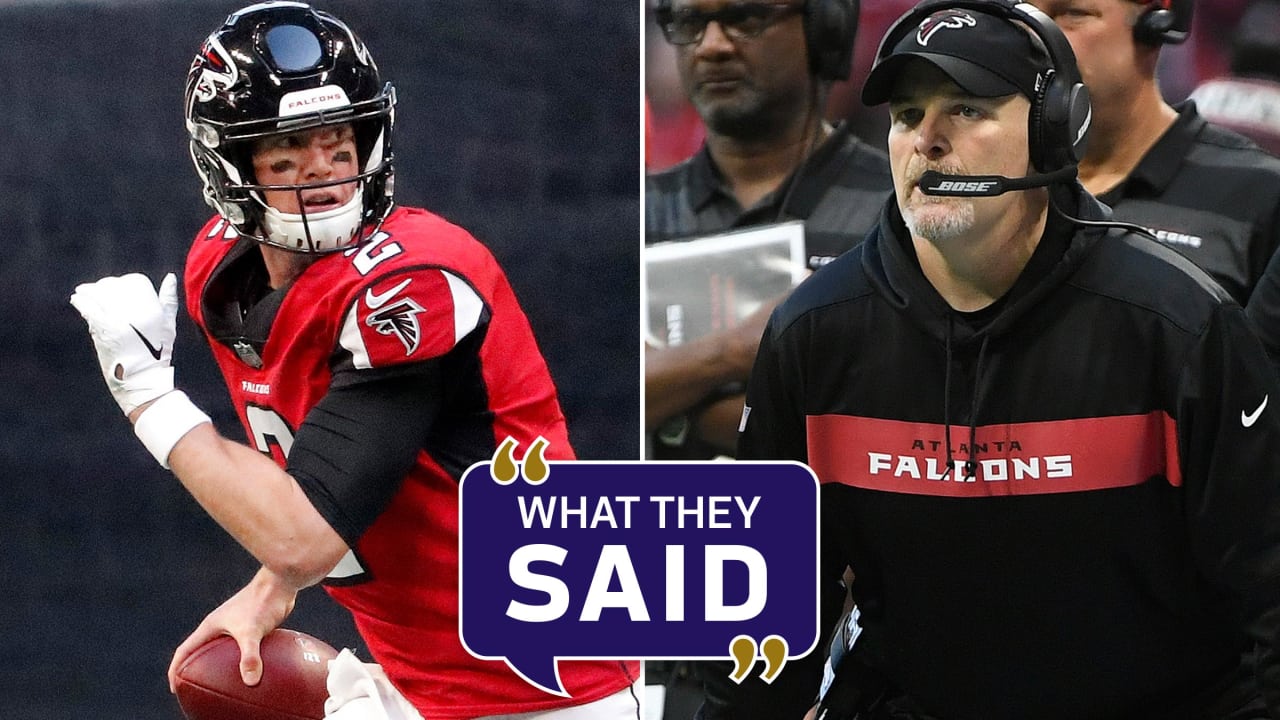 What The Falcons Said After Their 26-16 Loss