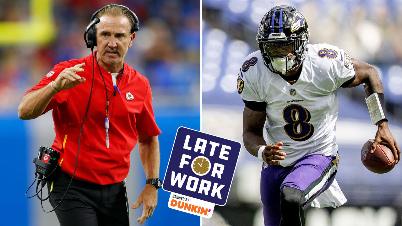 Late for Work 9/28: Chiefs Defensive Coordinator Says He Hasn't Slept Much  Preparing for Ravens