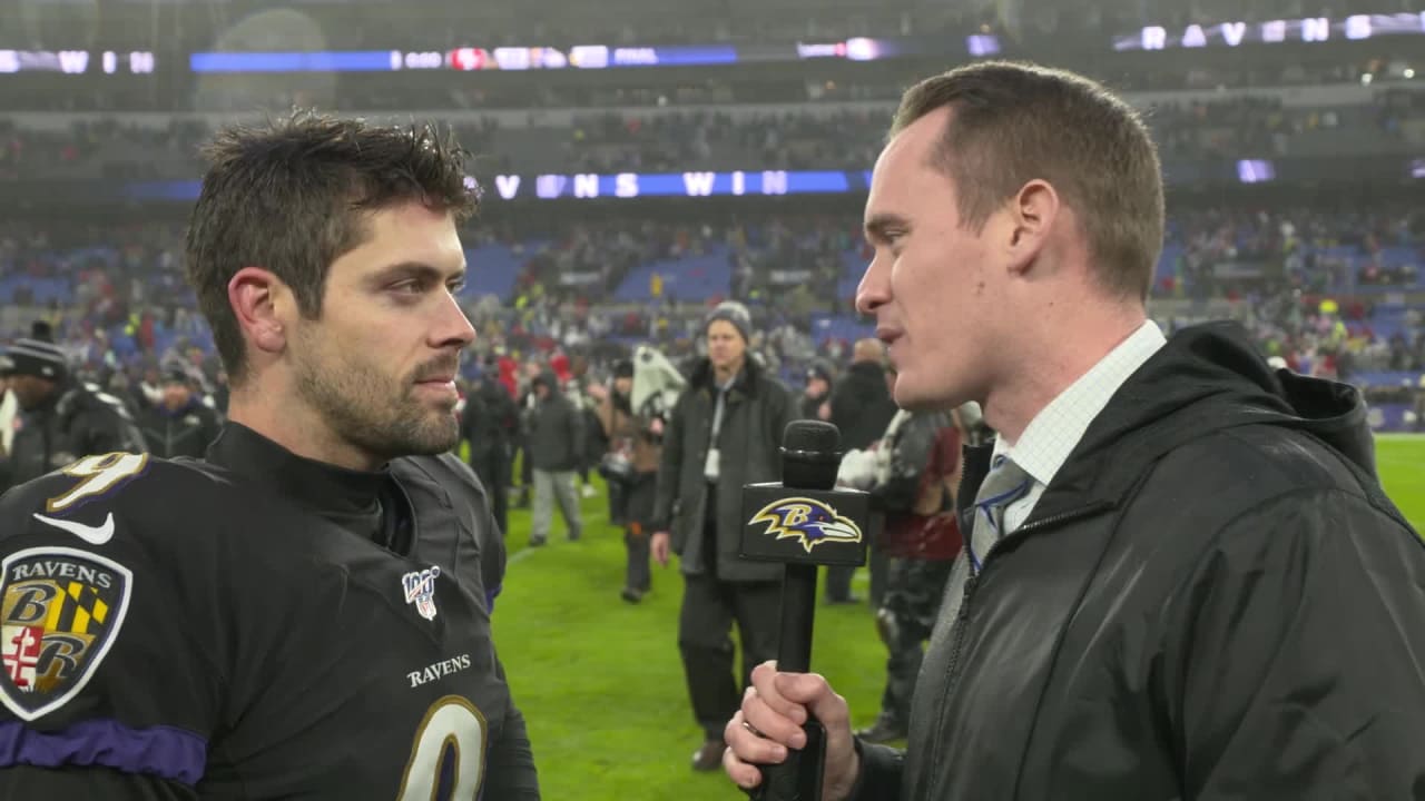 Baltimore, United States. 02nd Jan, 2022. Baltimore Ravens kicker Justin  Tucker (9) reacts after a 34 yard field goal against the Los Angeles Rams  during the second half at M&T Bank Stadium