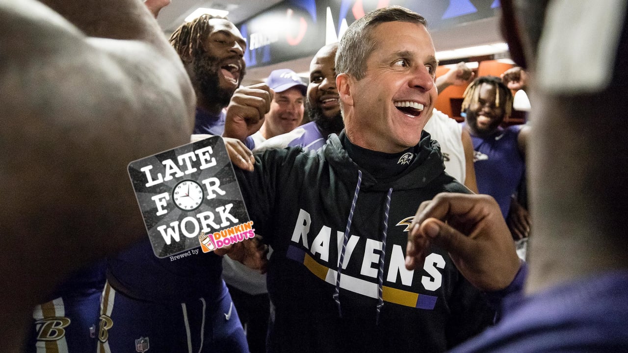 John Harbaugh makes no apologies for extending 100-yard rushing