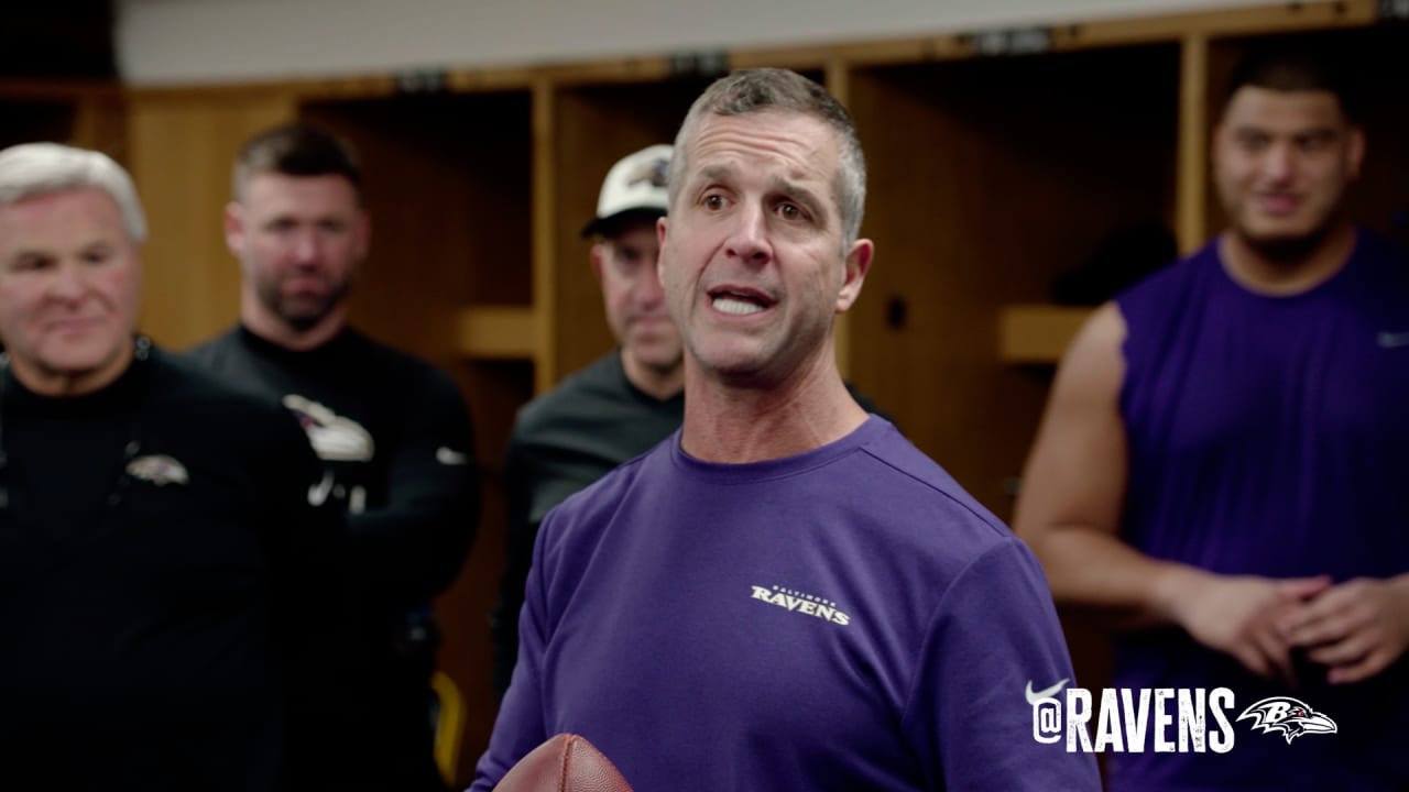 Postgame Speech After Ravens' Win in Pittsburgh