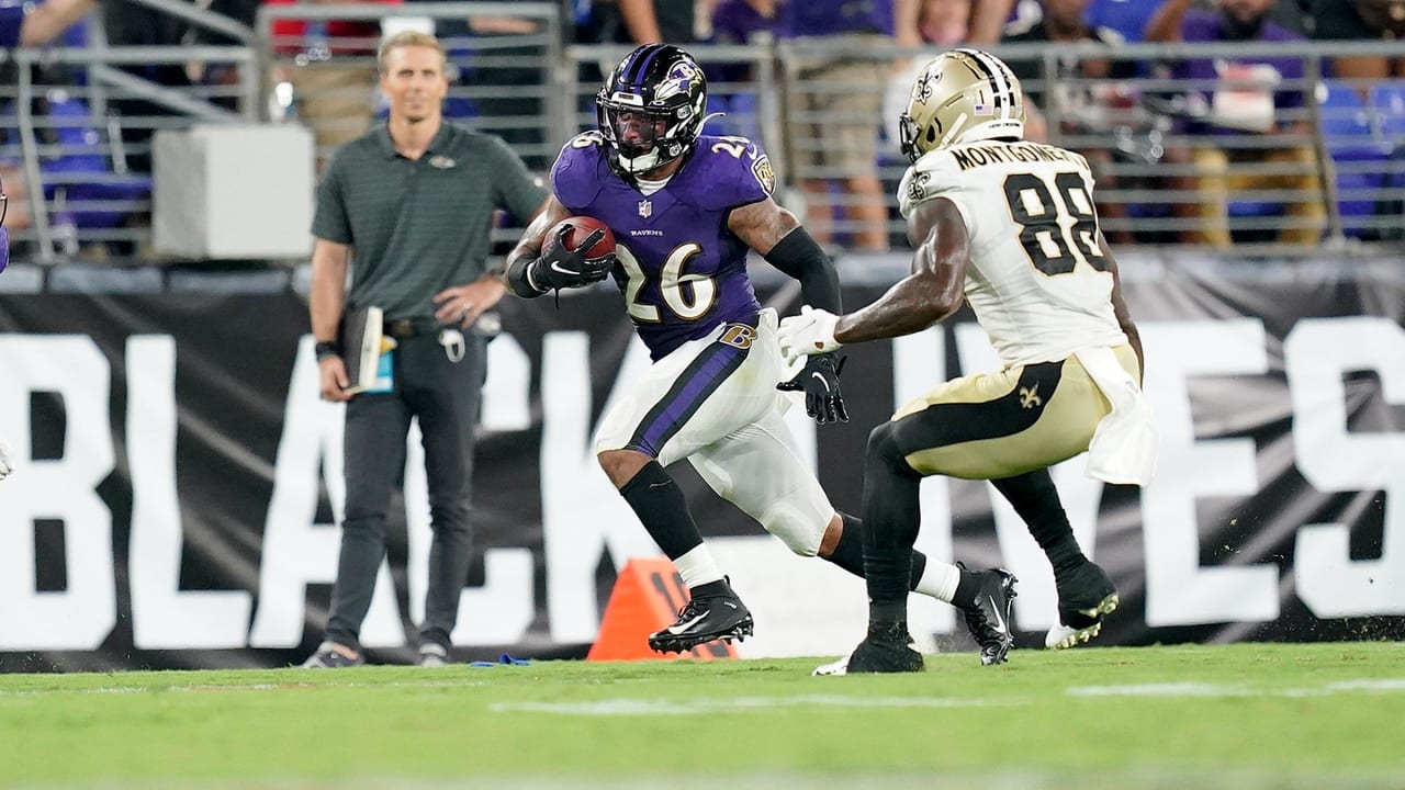 Baltimore Ravens vs. New Orleans Saints, Preseason Week 1, August 14, 2021,  Patrick Queen, Second Year Players