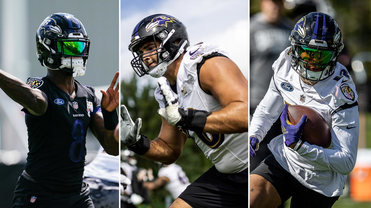 FILE - Baltimore Ravens tackle Alejandro Villanueva looks on during  practice during an NFL football training camp practice, Wednesday, July 28,  2021, in Owings Mills, Md. Villanueva has experienced the highs and