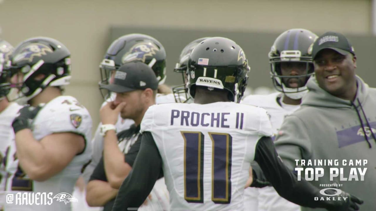 Ravens: James Proche has 'made a statement' this summer