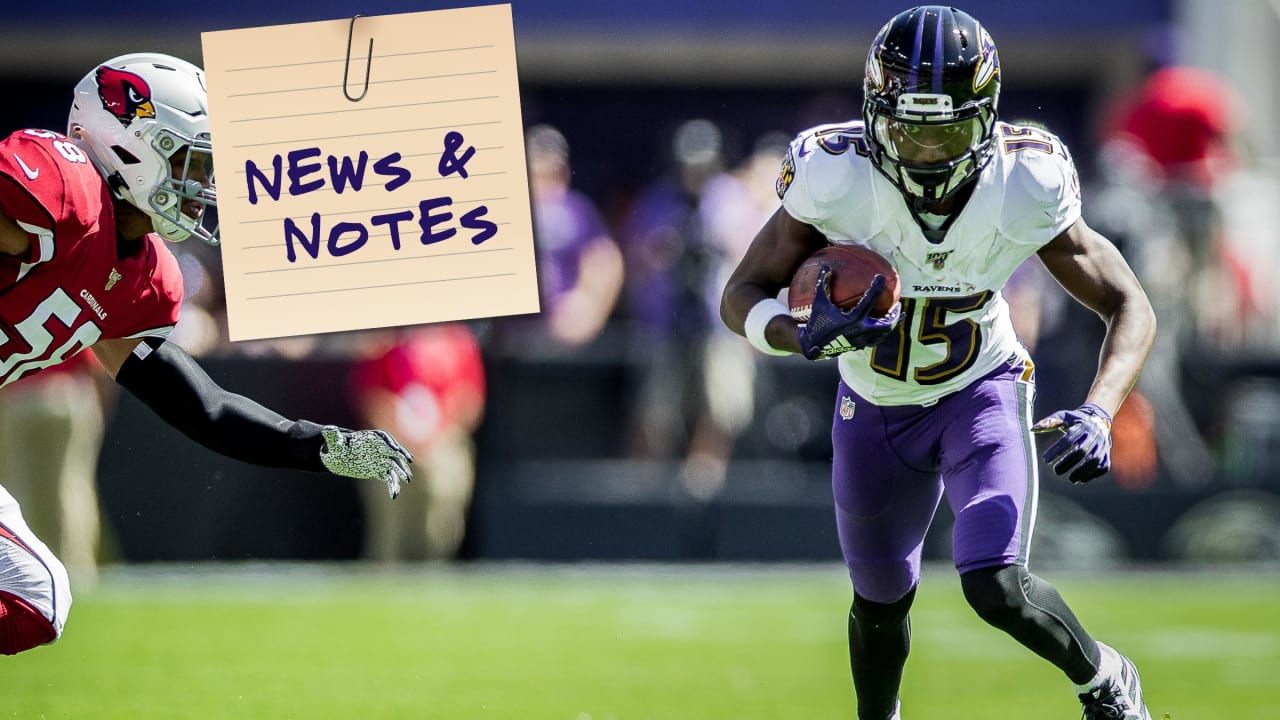 Ravens' Marquise Brown Appears to Call Out Lack of Touches After Steelers  Loss, News, Scores, Highlights, Stats, and Rumors