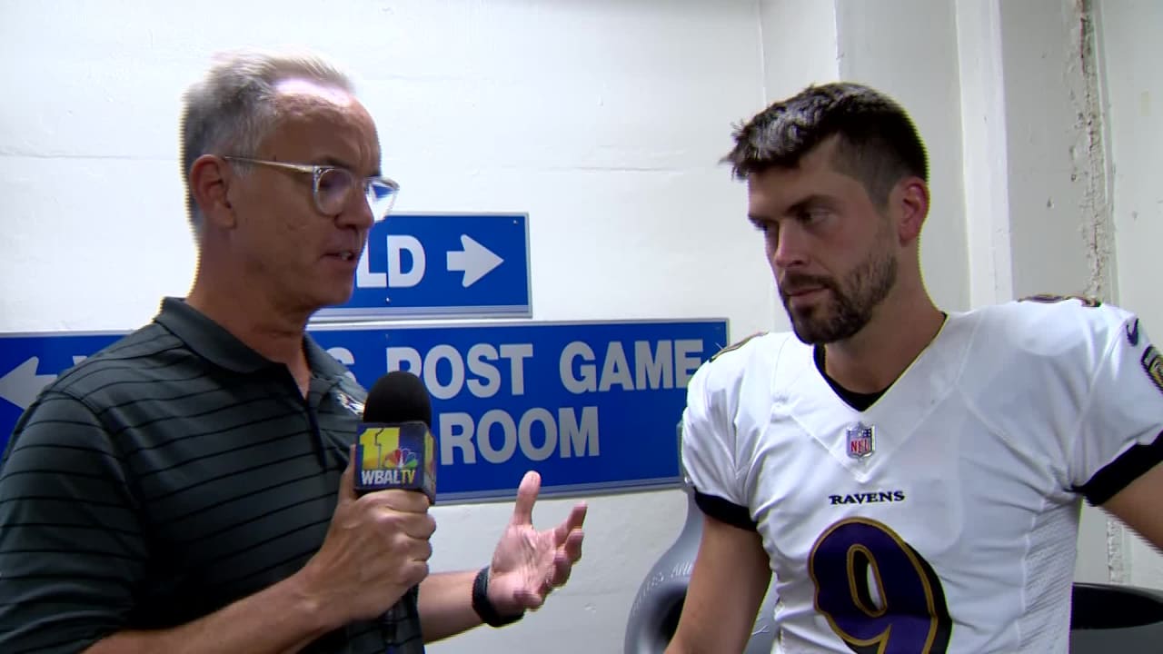 Baltimore Ravens' Kicker Justin Tucker Shows His Funny Side