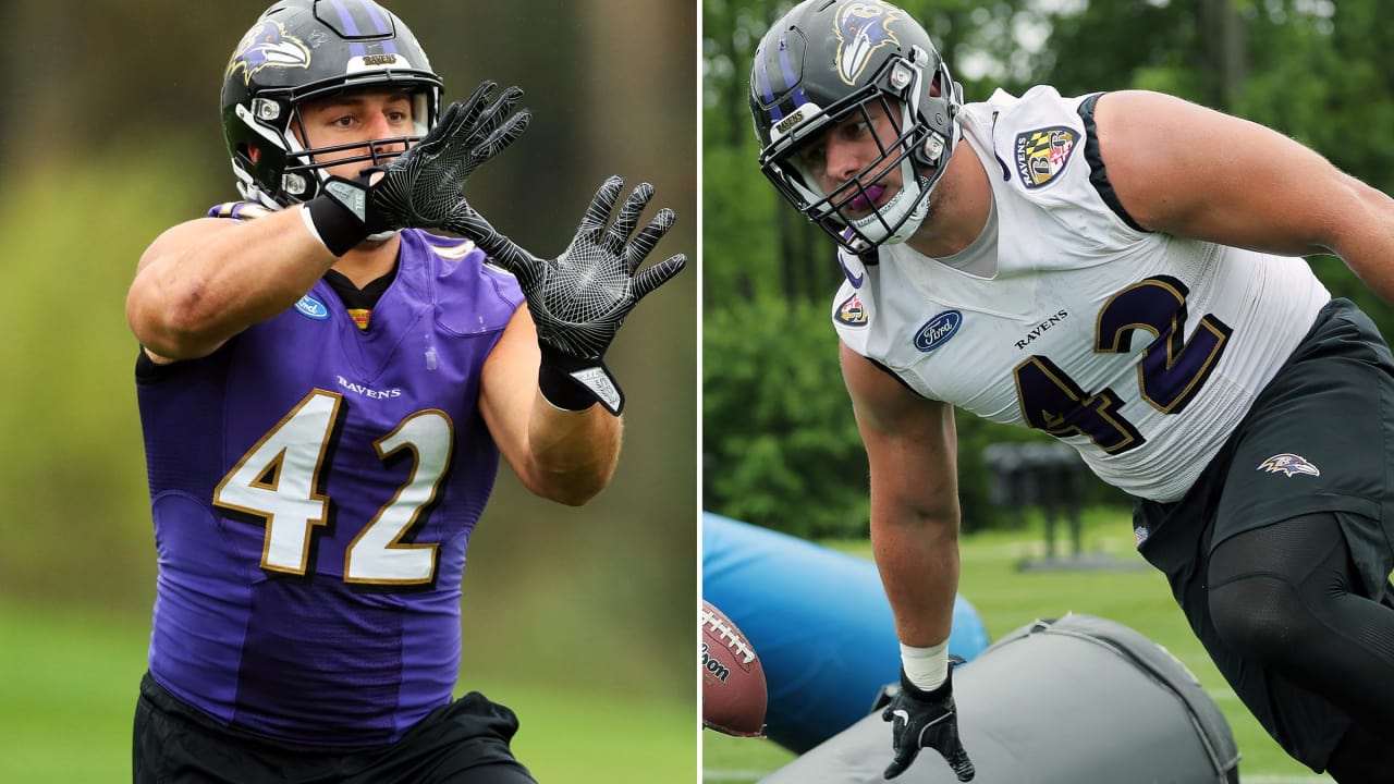 Pat Ricard, Ravens' three-way player, doubles up as food critic