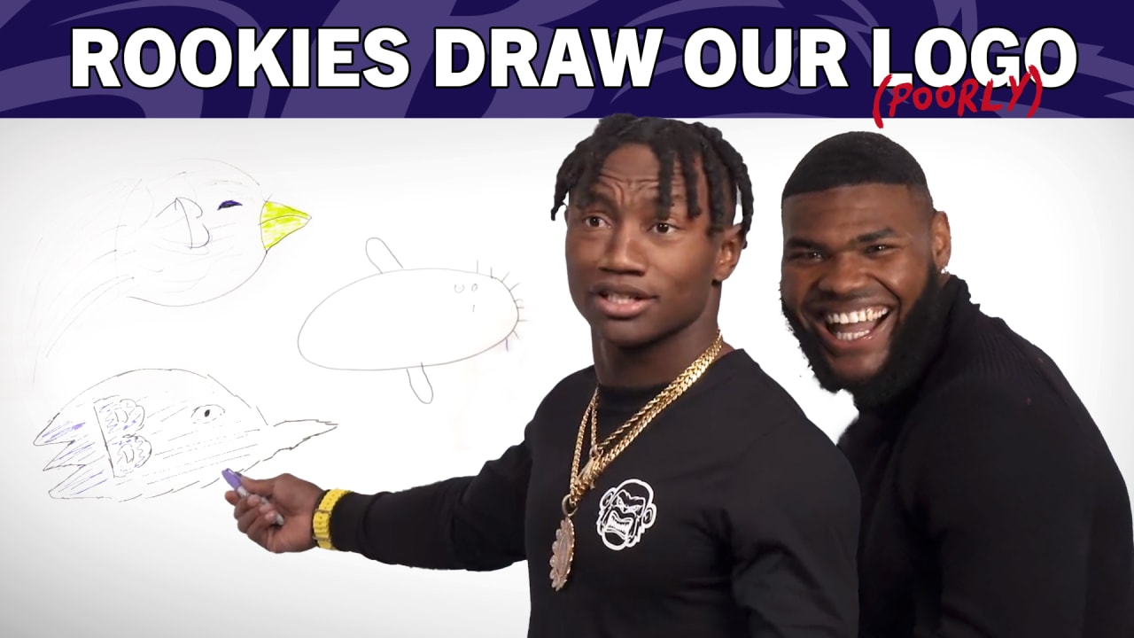 Superlatives: Rookies Draw Ravens Logo