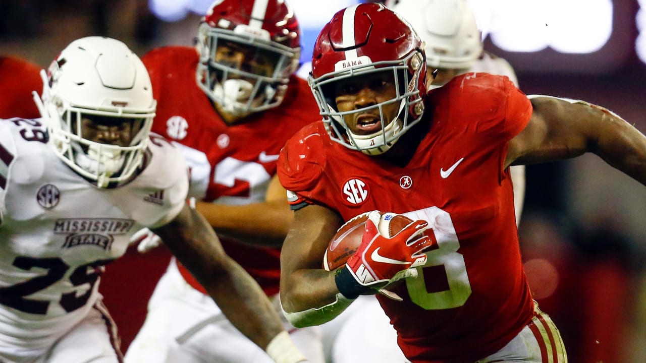 Alabama RB Josh Jacobs is the No. 1 RB in the 2019 NFL Draft, NFL Draft