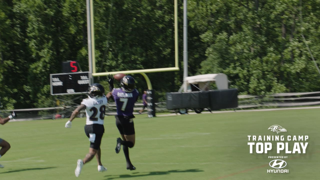 WATCH: Odell Beckham Jr. catches passes pregame in a Ravens Super