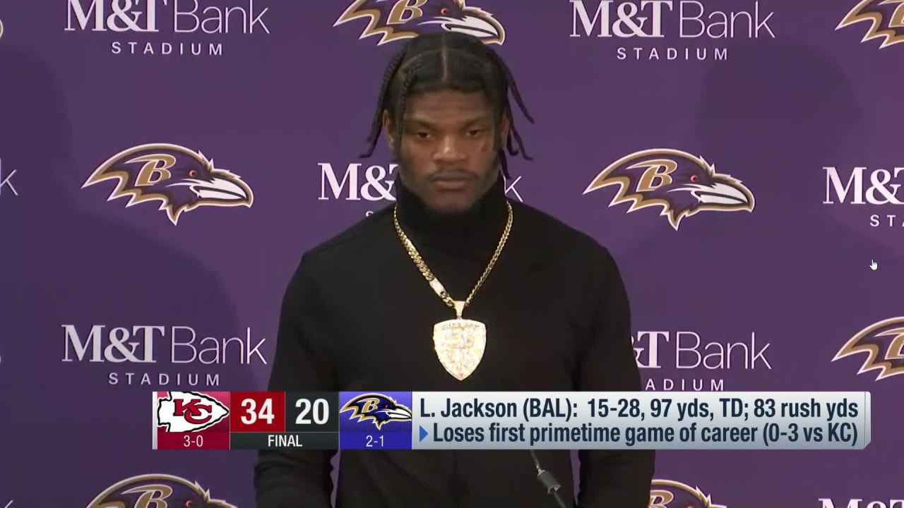 Lamar Jackson: Chiefs Are Our 'Kryptonite'