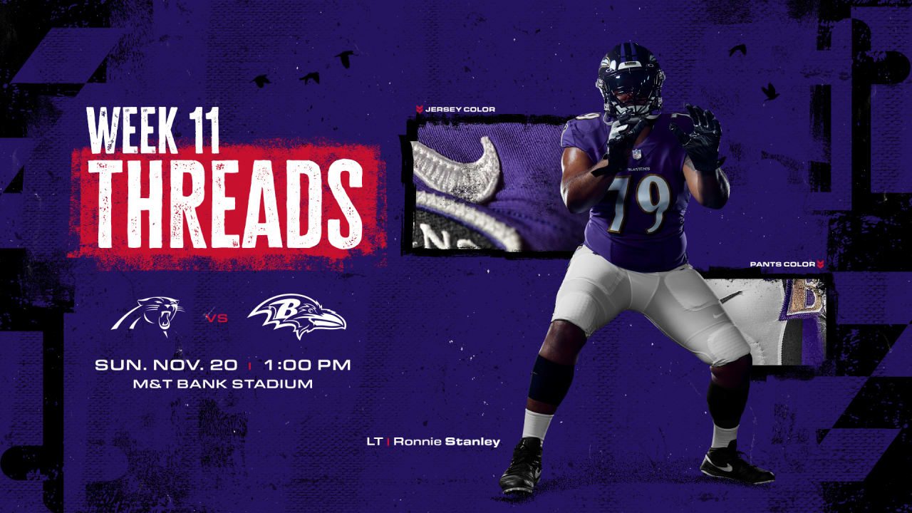 Gameday Threads: A Classic Uniform for Ravens-Panthers