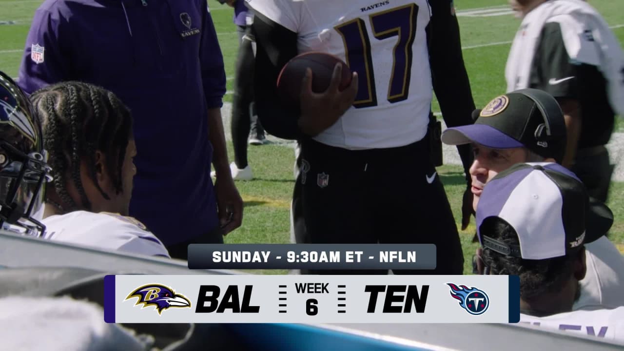 Ravens vs. Titans Preview Week 6 NFL Network
