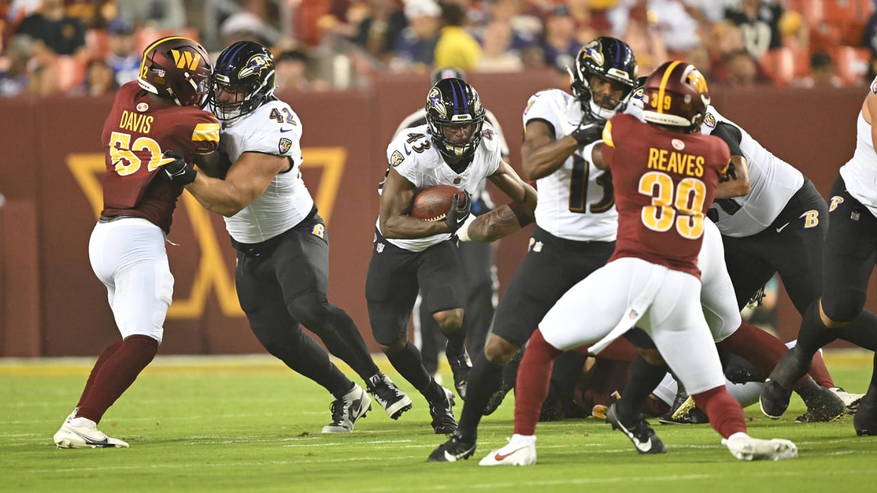 Commanders' last-second kick ends Ravens' preseason win streak