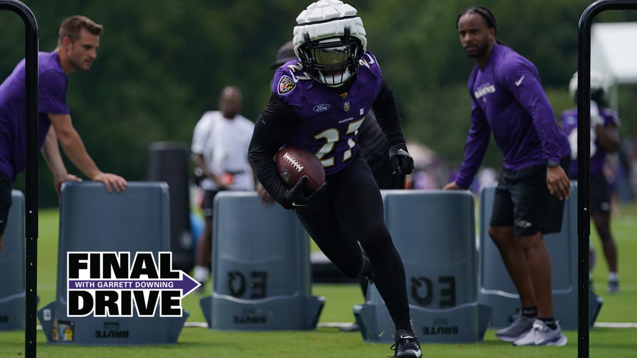 J.K. Dobbins Is Happy to Be Back at Ravens Practice Final Drive