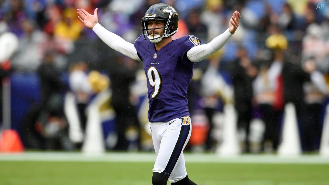 Kicker Justin Tucker hit a second long field goal to give the Ravens a 20-1...