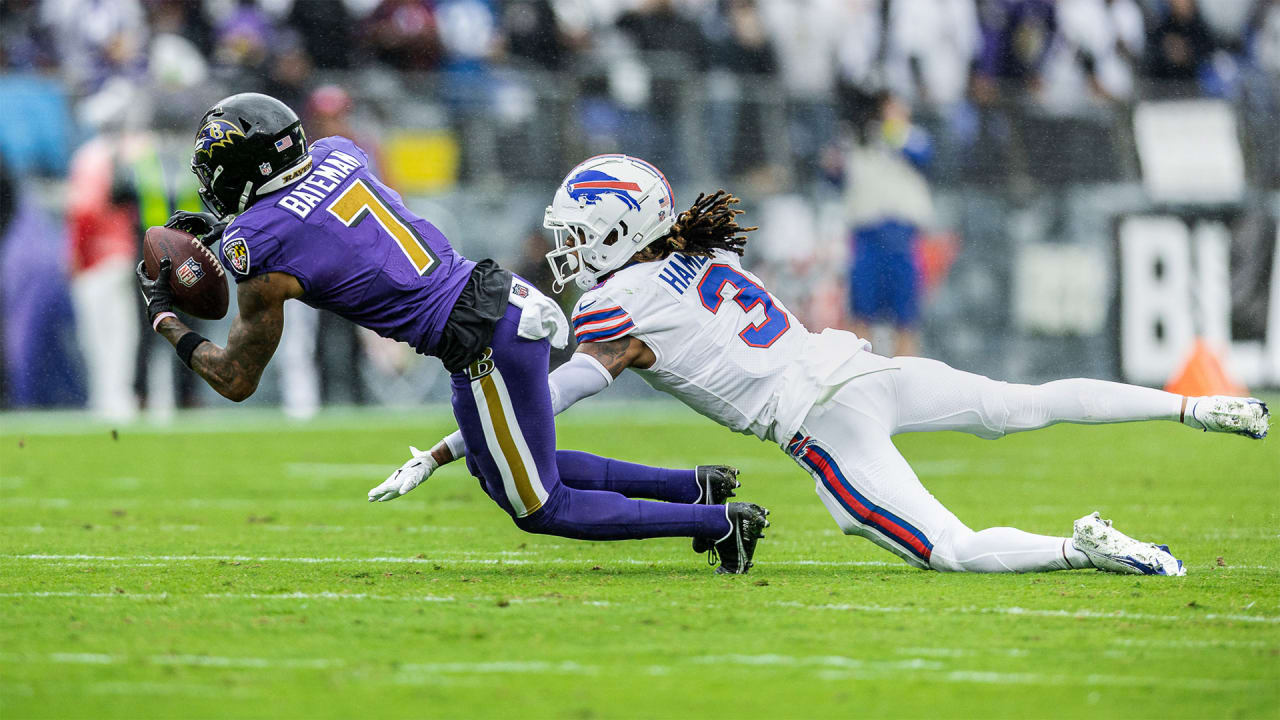 Ravens first-round WR Rashod Bateman considered week to week after  suffering groin injury