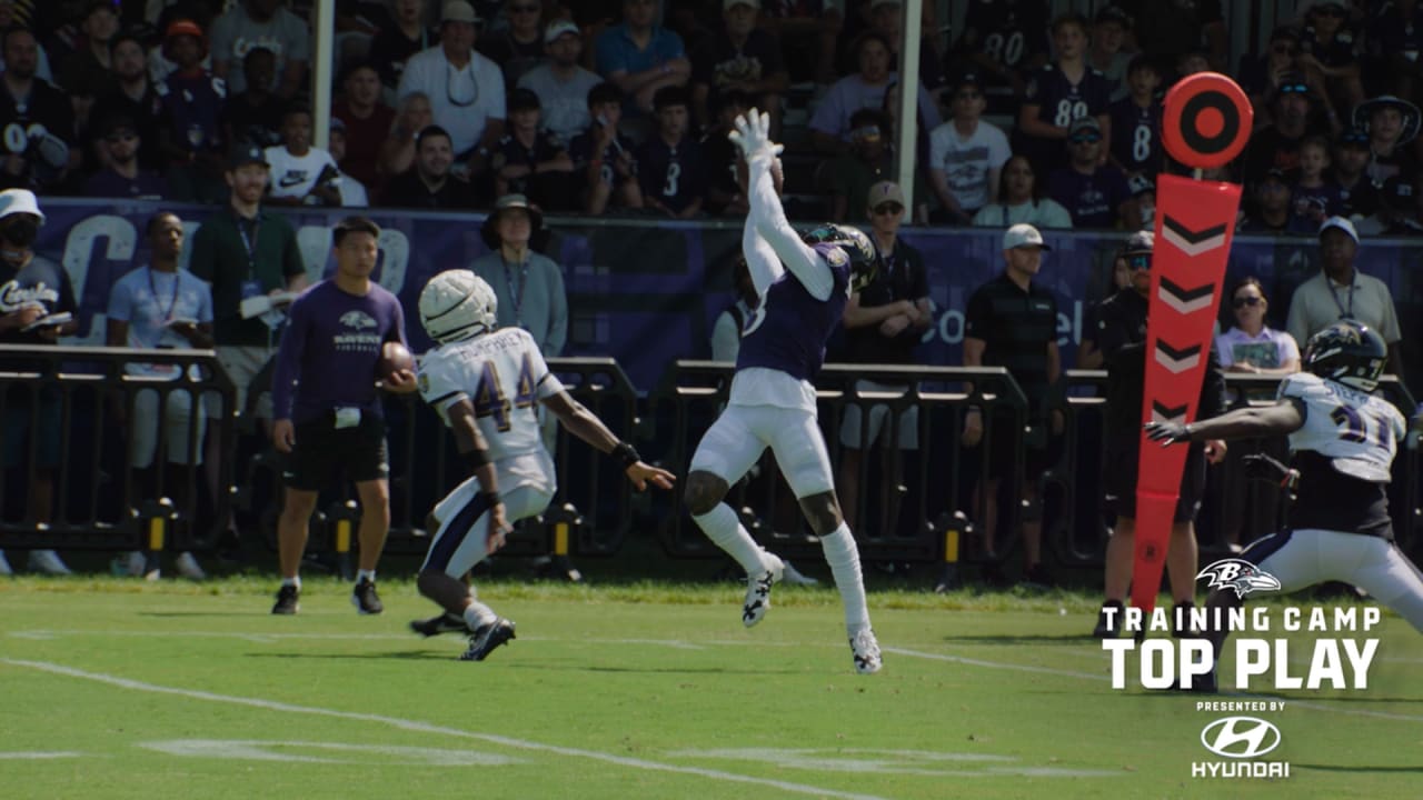 Odell Beckham Jr. Lays Out for Sideline Catch at Stadium Practice