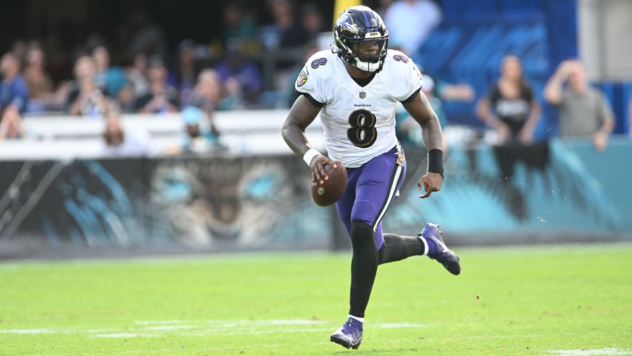 Lamar Jackson leads Baltimore Ravens to rout of Jacksonville Jaguars