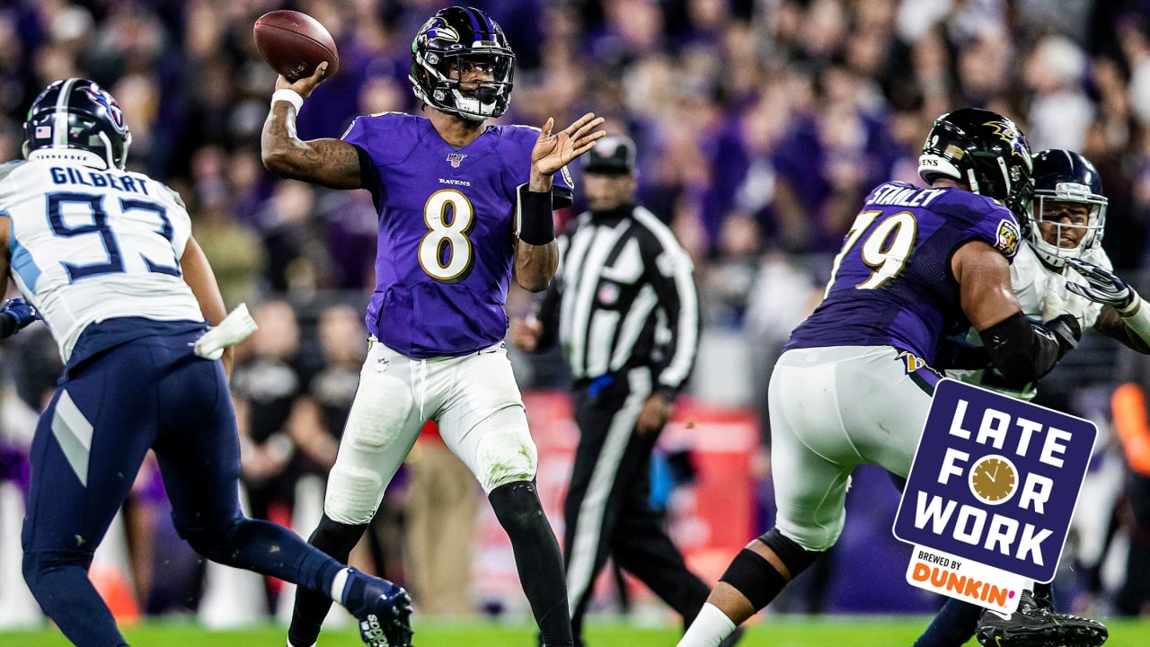 Late for Work 11/20: Predictions for Ravens vs. Titans