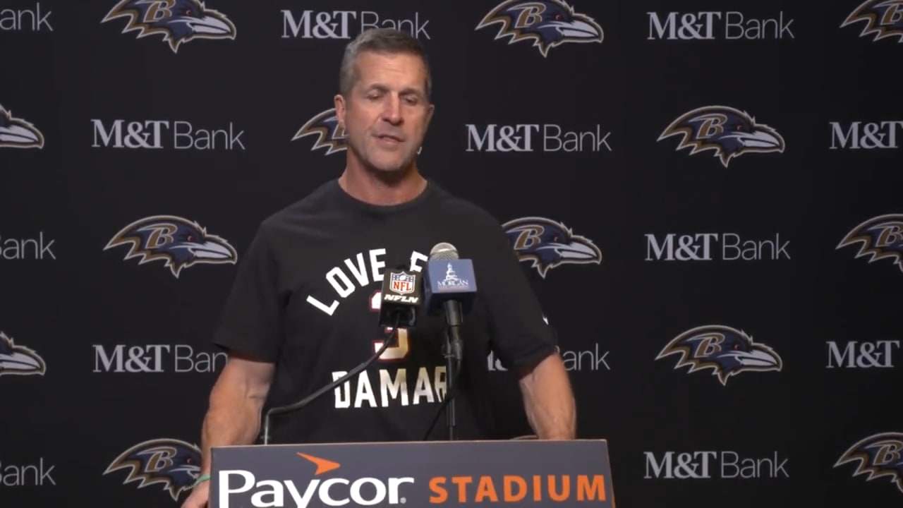 John Harbaugh Gets a Game Ball After His 150th Win