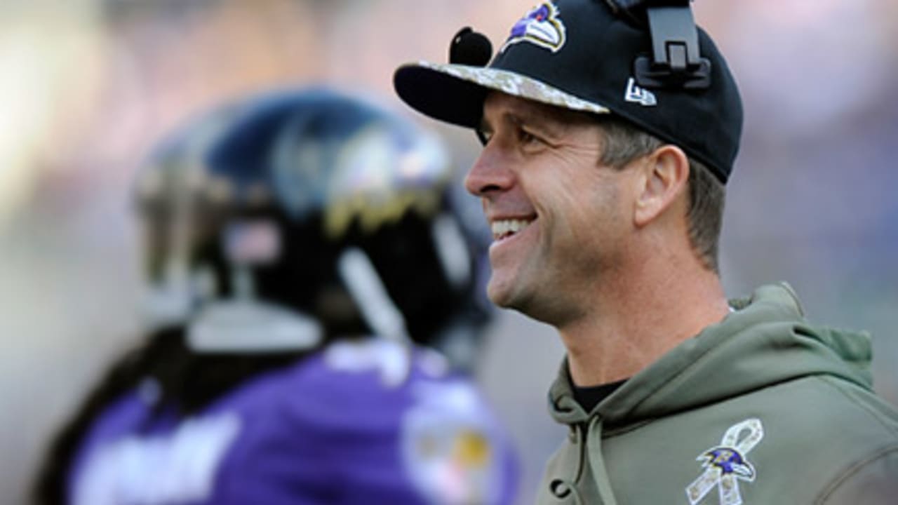 John Harbaugh and Baltimore Ravens Honor Military Service