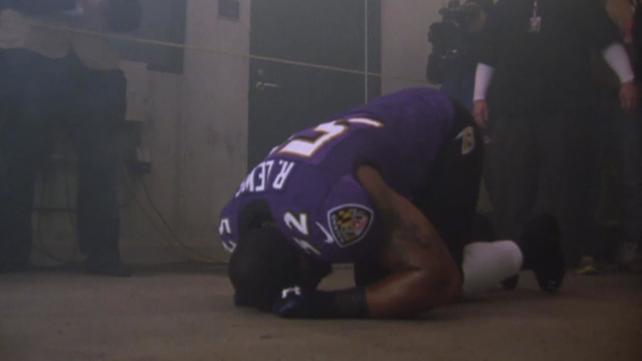 Watch Ray Lewis' final dances in Baltimore (VIDEO)