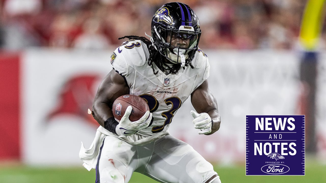 Ravens Opt against Signing Outside Running Back after JK Dobbins