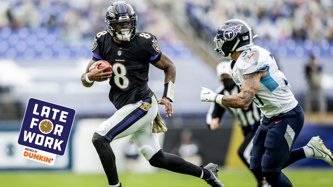 Late for Work 1/8: Predictions for Ravens vs. Titans