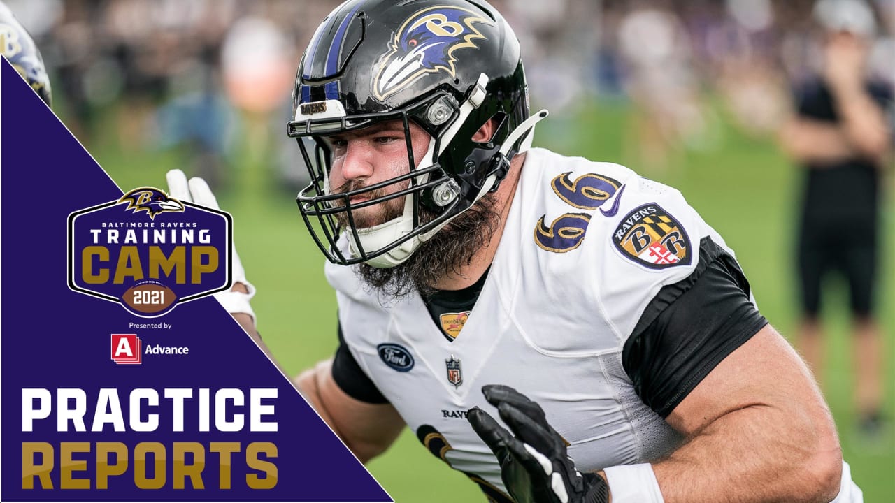 Ravens starting center Bradley Bozeman missing from pre-game, on