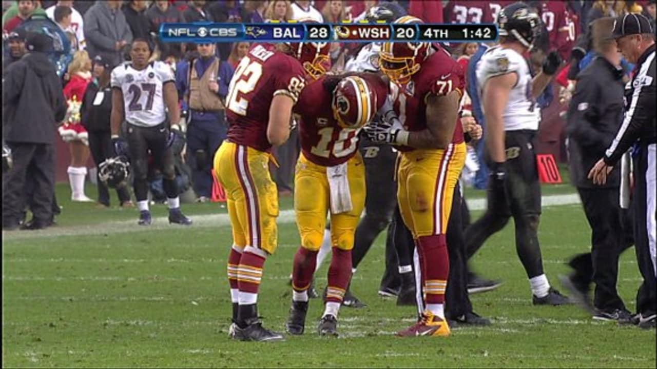 RG3's knee injury leaves Washington Redskins teammates defending