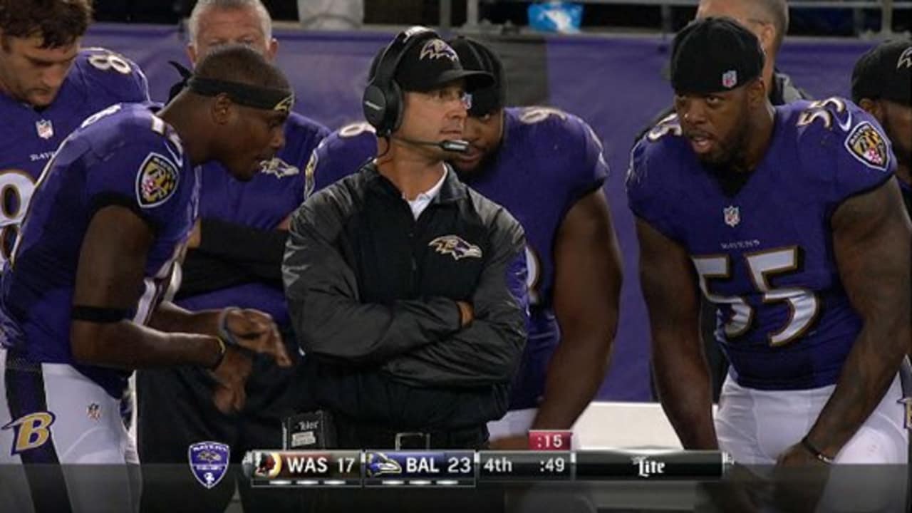 NFLN: Ravens Players Dance On Sidelines