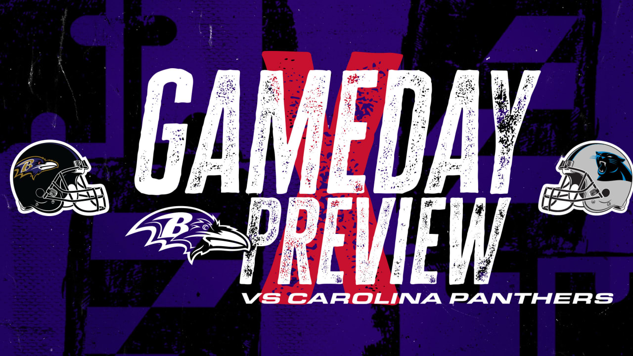 What channel is Baltimore Ravens game today vs. Panthers? (11/20