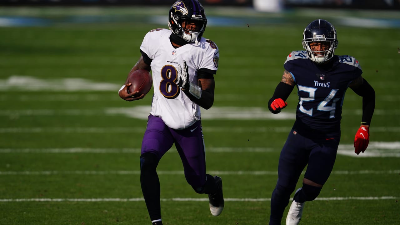 Baltimore Ravens at Tennessee Titans, Wild-Card Weekend, January 10, 2020  Highlights Lamar Jackson