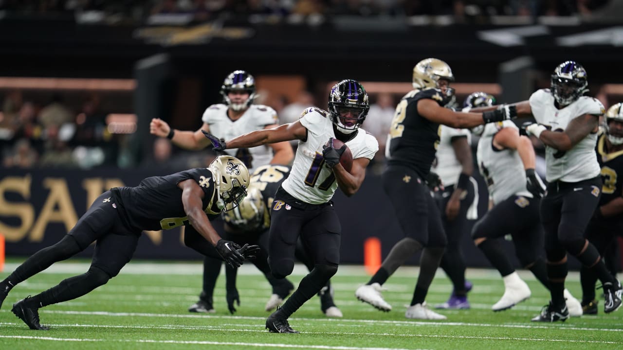 Baltimore Ravens vs. New Orleans Saints highlights