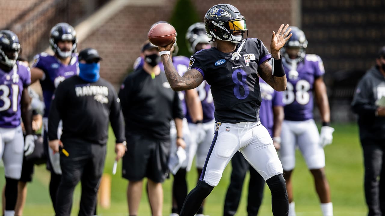 lamar jackson practice jersey