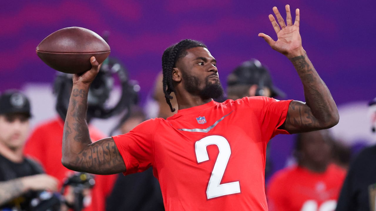 Tyler Huntley Finishes Second in Pro Bowl Precision Passing